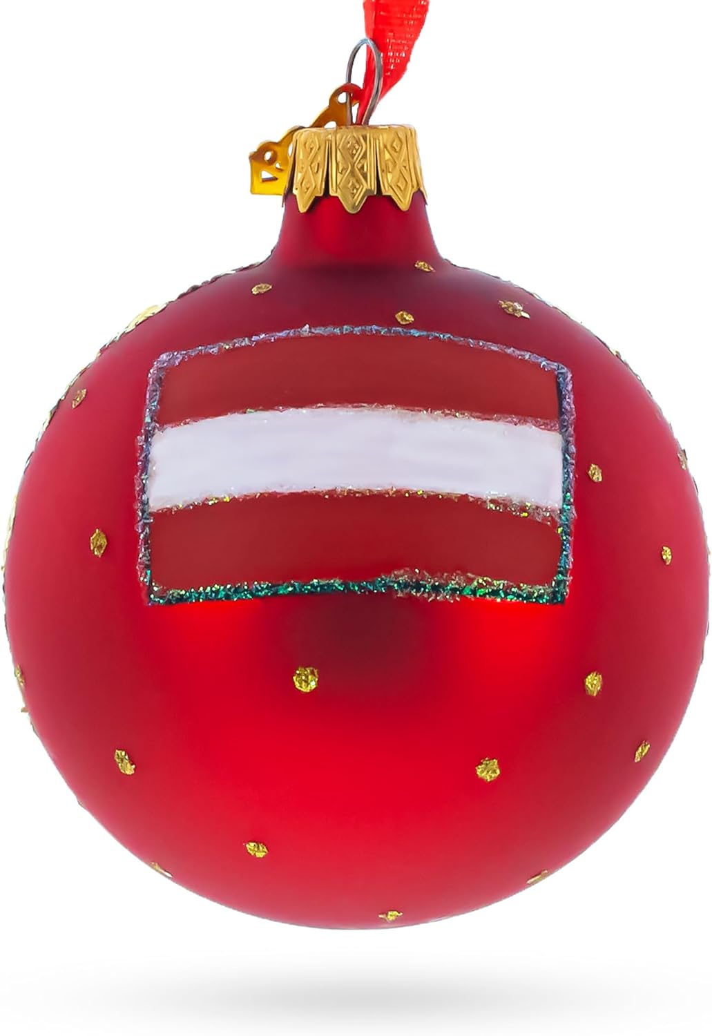 Schonbrunn Palace, Vienna, Austria Glass Ball Christmas Ornament 4 Inches