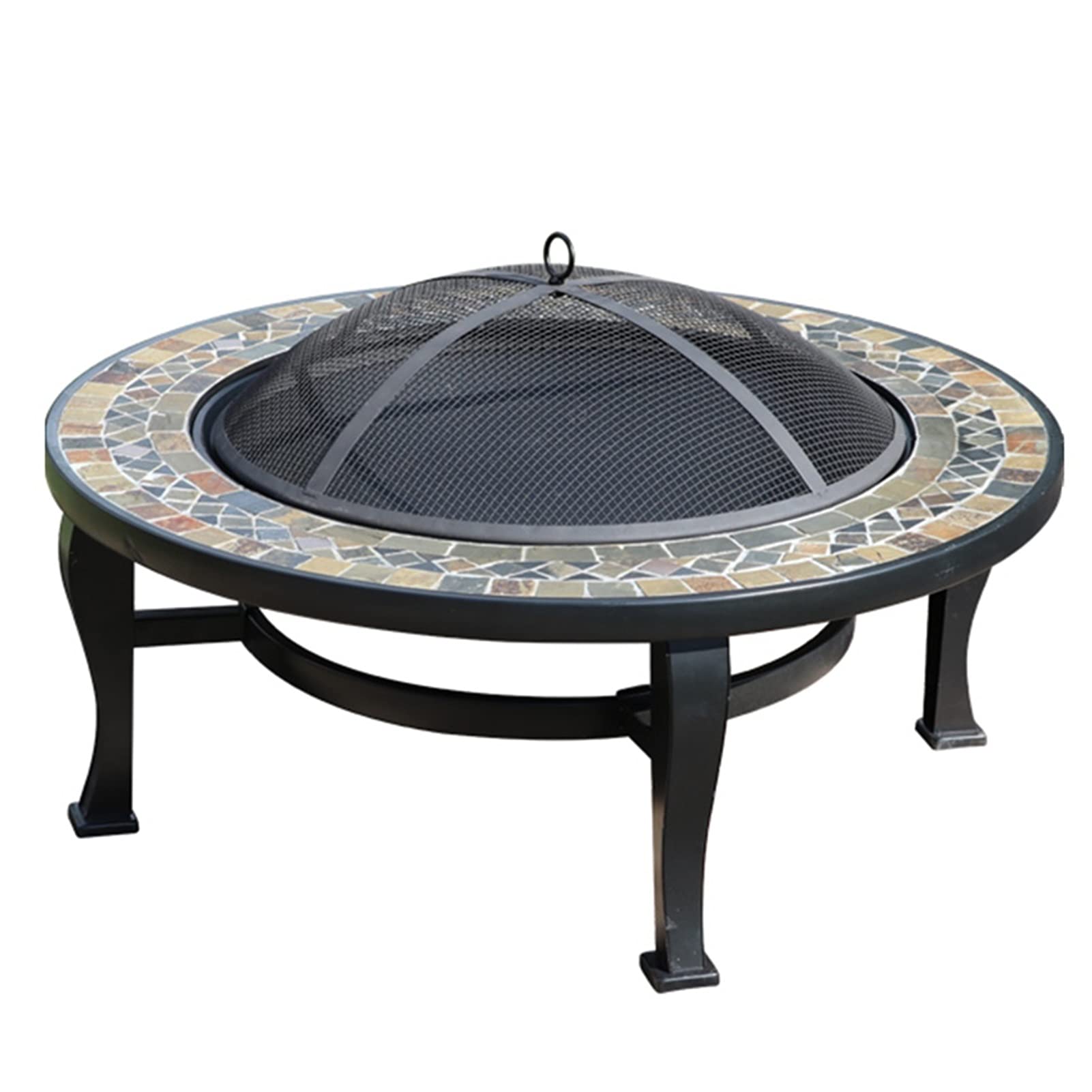 Braciere da Esterno Grande Pozzo Antincendio All'aperto, Garden Party BBQ Cooking Fire Pit Grill, Nuovo Regalo di Casa
