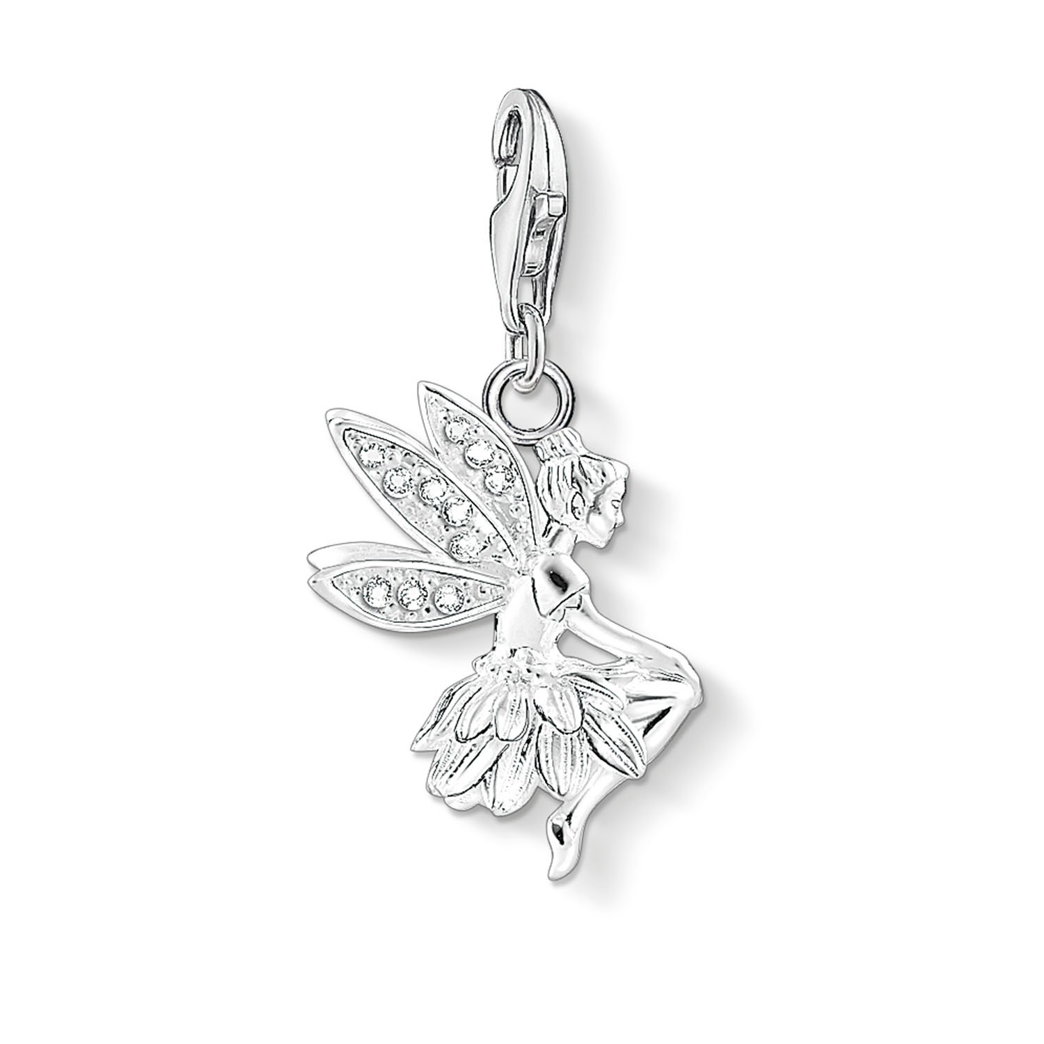 Thomas SaboCharm Club Silver Zirconia Elf Charm 1292-051-14