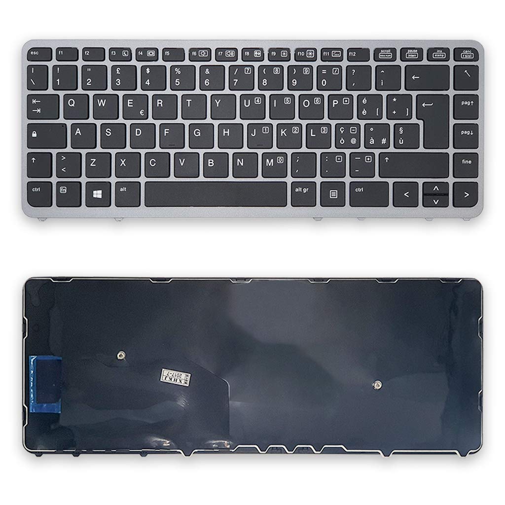 Tastiera Italiana Retroilluminata Per HP Elitebook 8760W - Layout QWERTY Con Trackpoint