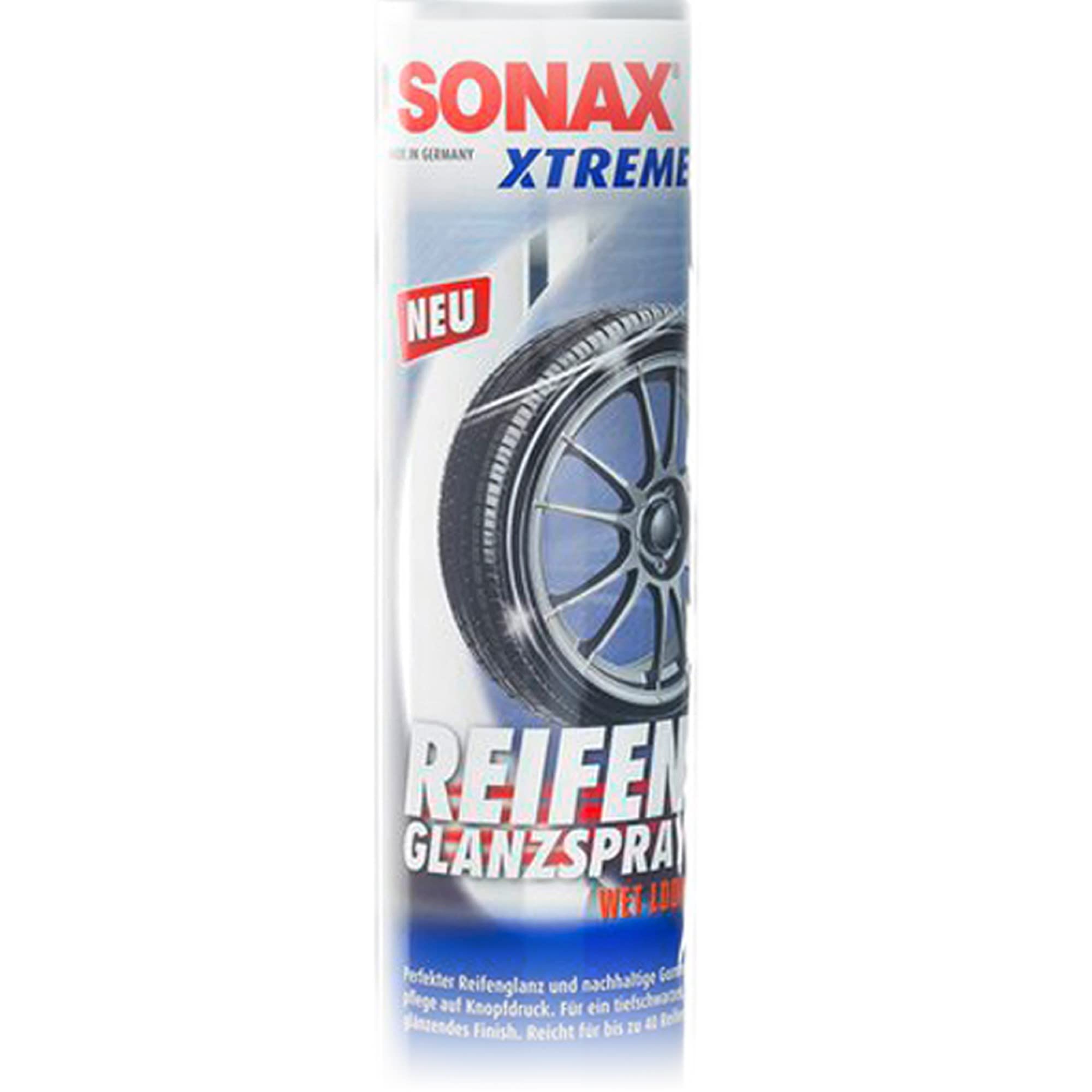 Sonax, spray lucidante per pneumatici, 6 pezzi, 02353000 Xtreme (etichetta in lingua italiana non garantita)