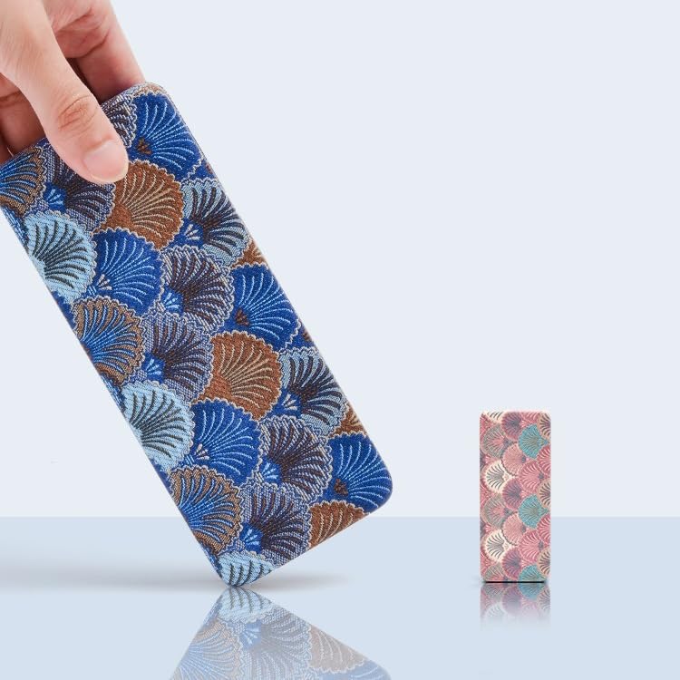 Chinesisches Brillenetui, tragbare Aufbewahrungsbox for Brillen und Sonnenbrillen mit großer Kapazität, klassisches Reisebrillenetui, geeignet for Frauen, Männer Kinder Brillenetui für Damen