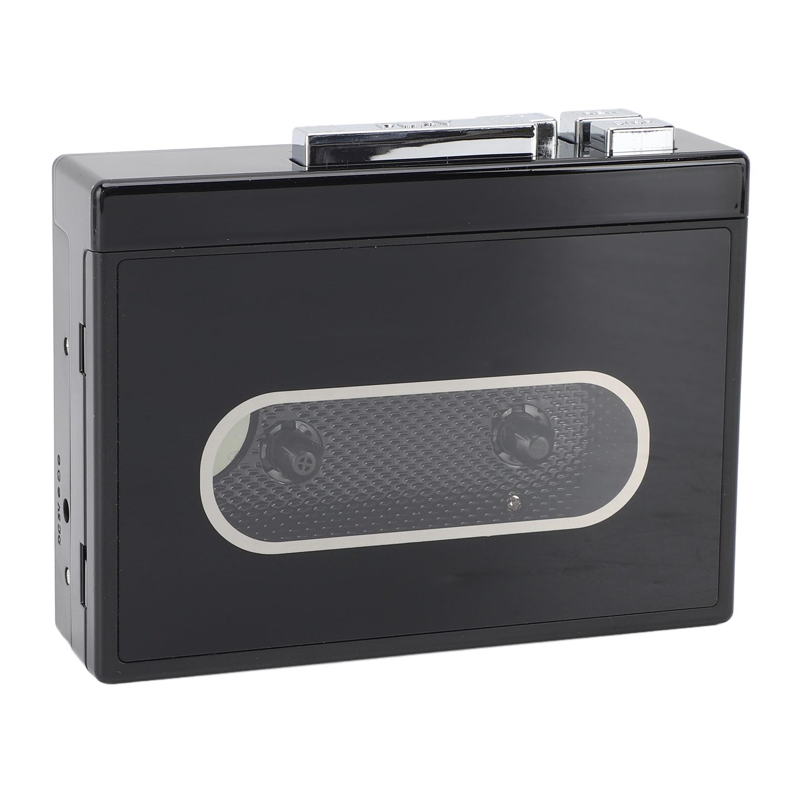 Tnfeeon Przenośny Odtwarzacz Kasetowy z funkcją Automatycznego Odwracania Dźwięku Stereo Bluetooth 5.0 i Radiem FM Kompaktowy 4,65 X 3,54 X 1,18 Cala 9,4 Uncji dla Miłośników Muzyki Vintage w