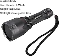 Vista 7 de S3 365nm UV Flashlight with 3 LEDs, Powerful Blacklight Flashlights for Pet Urine Detection, Resin Curing, Rocks, Scorpion