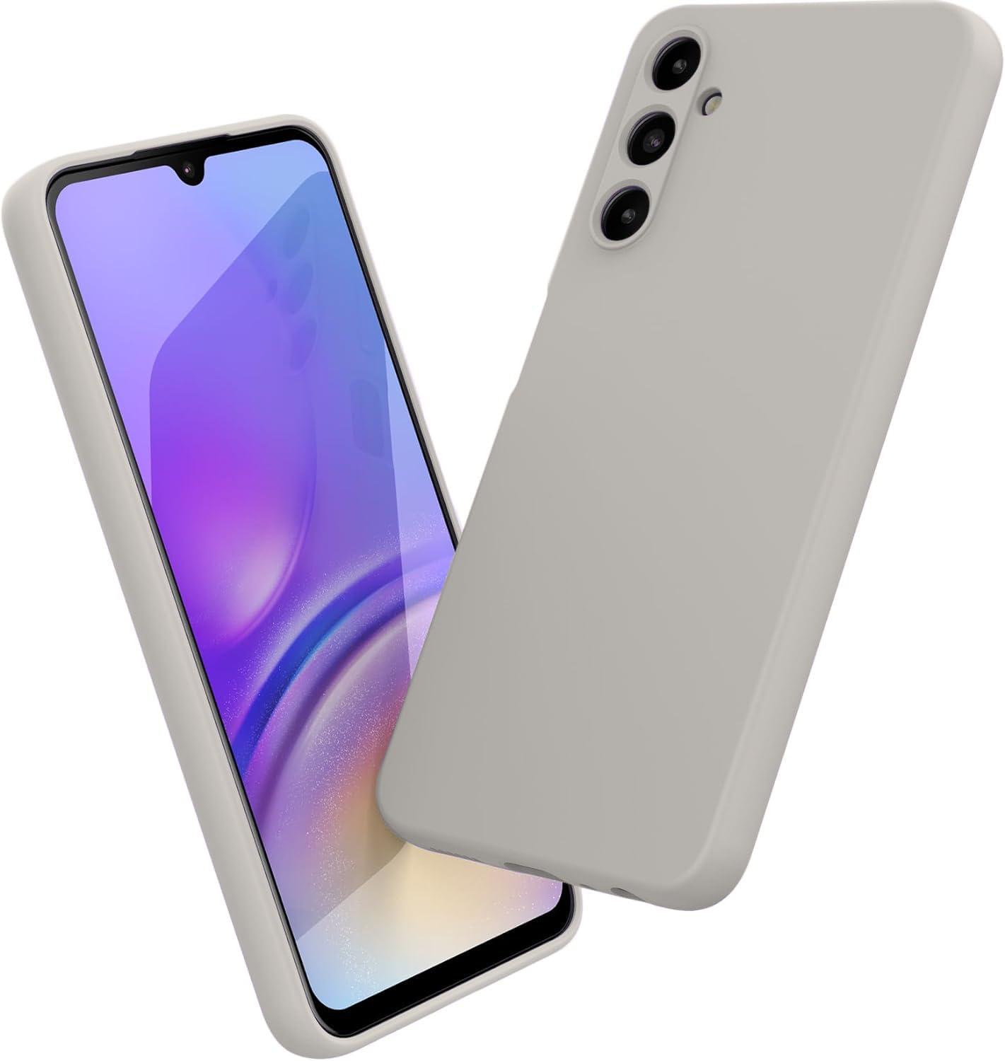 DIZORO Microfiber Candy Case Compatible For Samsung M15 5G Smooth Touch Cushion Liquid Soft Silicone Gel Rubber Phone Cases Non-Slip Full Body Protective Shockproof Back Cover (Stone),Off White (B0D28Q218H) Amazon Price History, Amazon Price Tracker