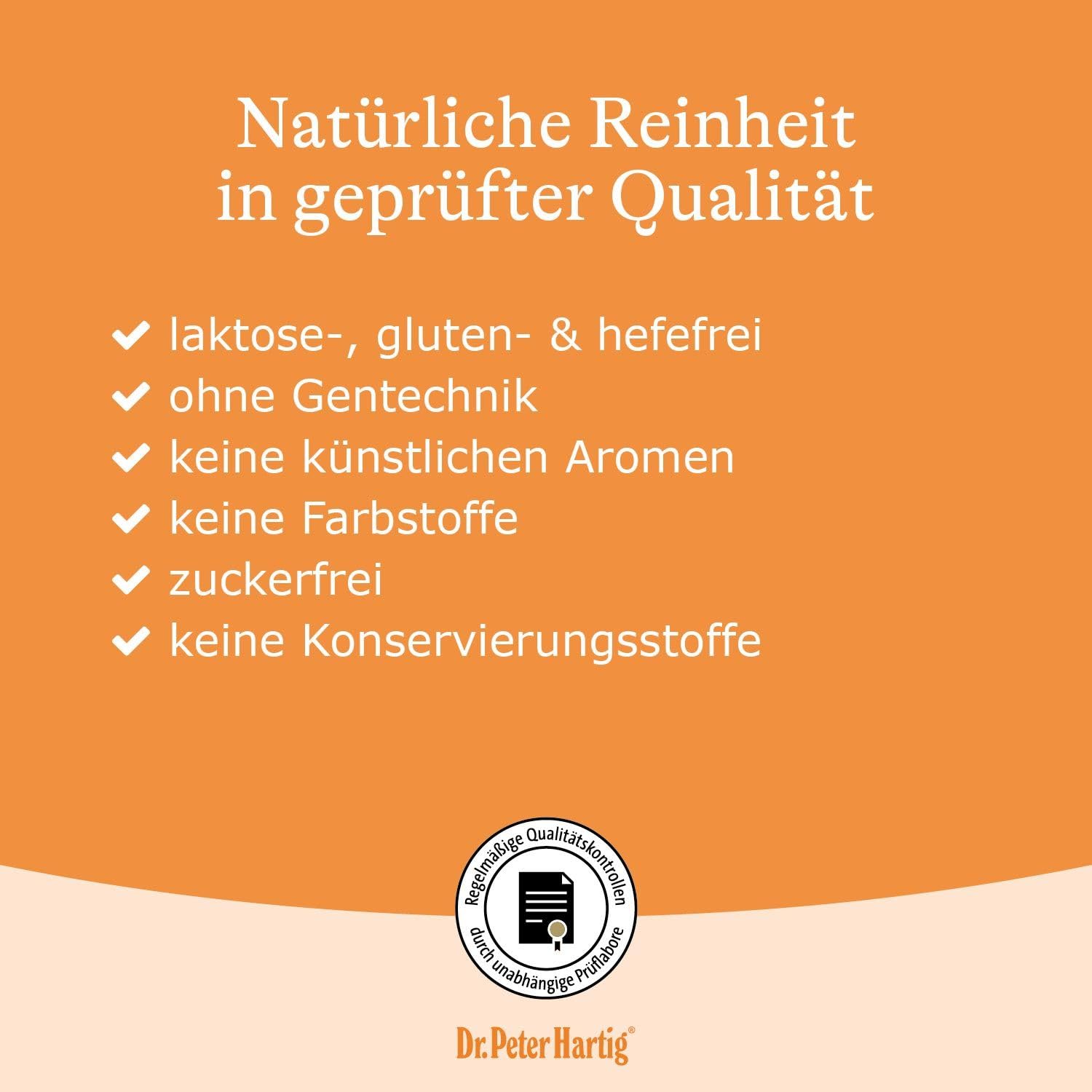 Dr. Peter Hartig Omega 3 Lachsöl 2x250 Kapseln 8-Monats-Vorrat EPA DHA Vitamin E Lactose-, Gluten-, Hefefrei