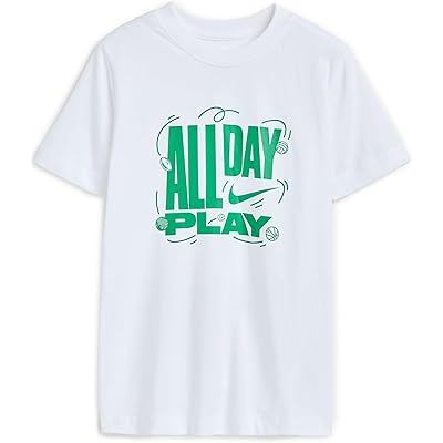 Мужская рубашка Nike Kids Tee Multi Sport (Little Kids/Big Kids) white