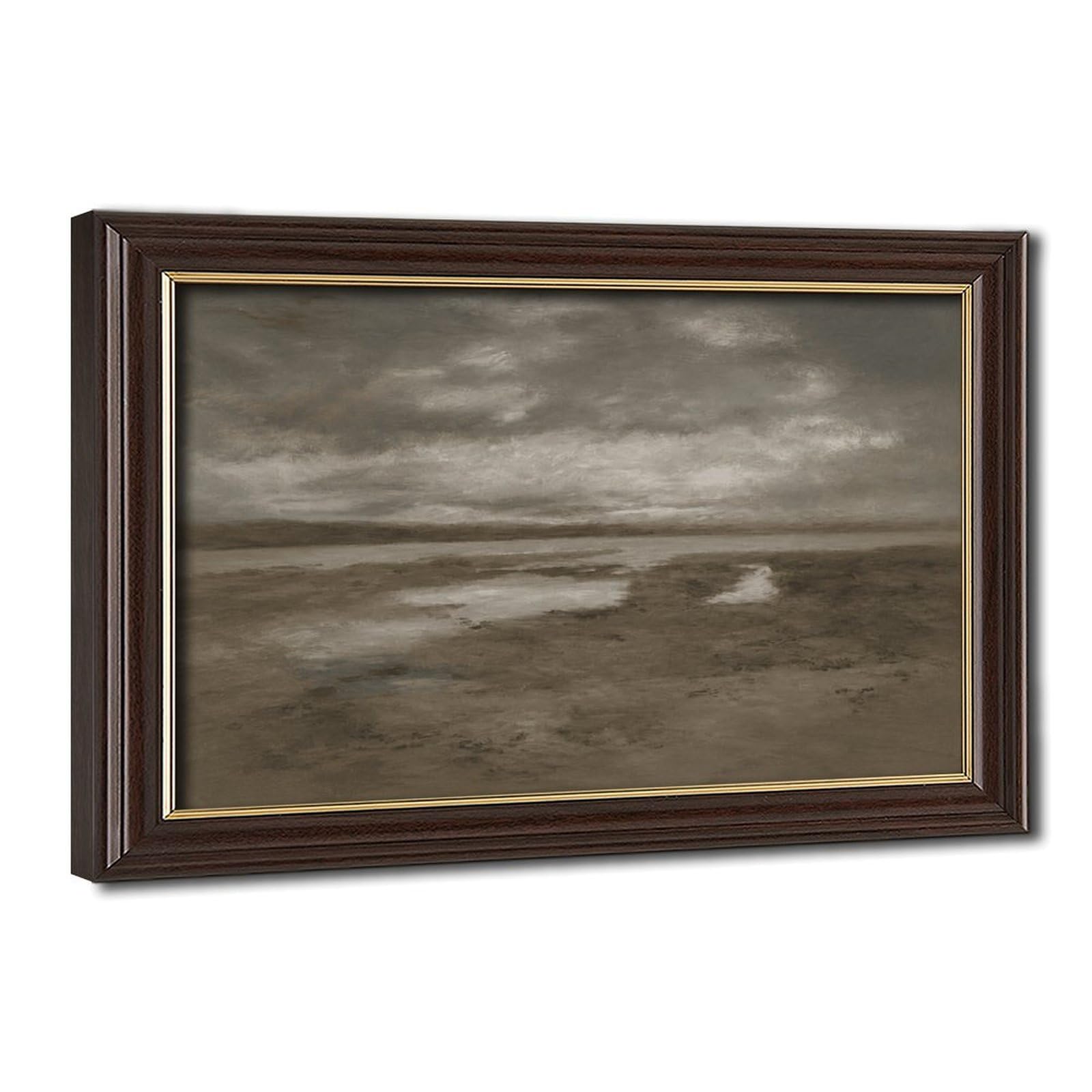 AYINUER Misty Marshland Horizon（1） Canvas Poster for Bedroom Decor Gift