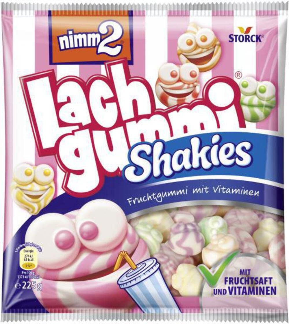 nimm2 Lachgummi Shakies (225g)