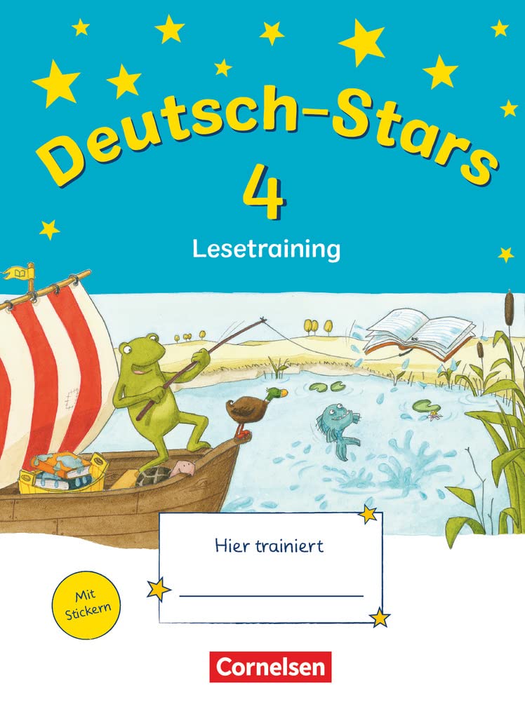 Deutsch-Stars Allgemeine Ausgabe - 4. Schuljahr: Lesetraining - Übungsheft Mit Lösungen
