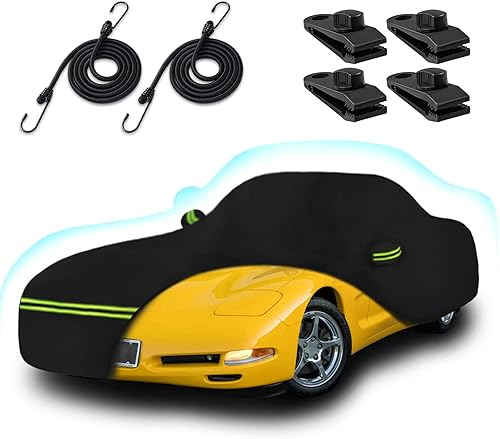 Miniatura 15 de Cubierta de coche de 6 capas para Chevy Suburban/GMC Yukon XL/Cadillac Escalade ESV 2007-2025, cubierta completa impermeable para todo clima