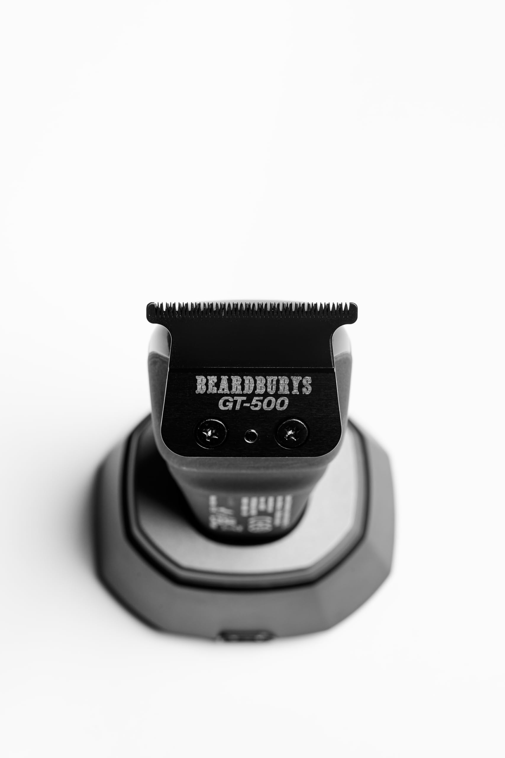 Beardburys Trimmer GT-500 | Maquina de Afeitar Hombre, Barba y Cabello, Recortadora Inalámbrica con Motor de 13.000 RPM, Cuchillas DLC + Cerámica, Batería 2 Horas y Cabezal 360º | Ideal para Barberos