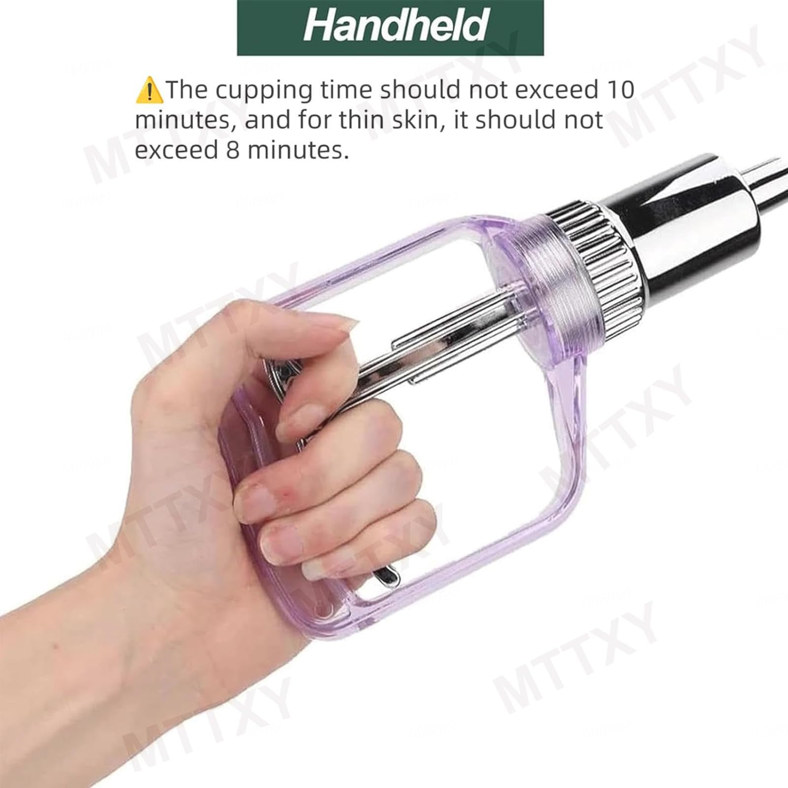 Set per terapia con coppettazione in vetro da 14 pezzi in 5 misure, coppette per massaggio con coppettazione a vuoto portatili con custodia in alluminio, terapia professionale cinese con