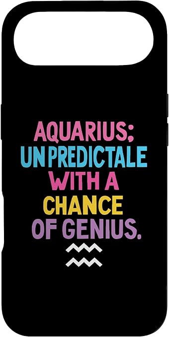 Aquarius Zodiac Sign Star Astrology Birthday Horoscope Case for iPhone Air