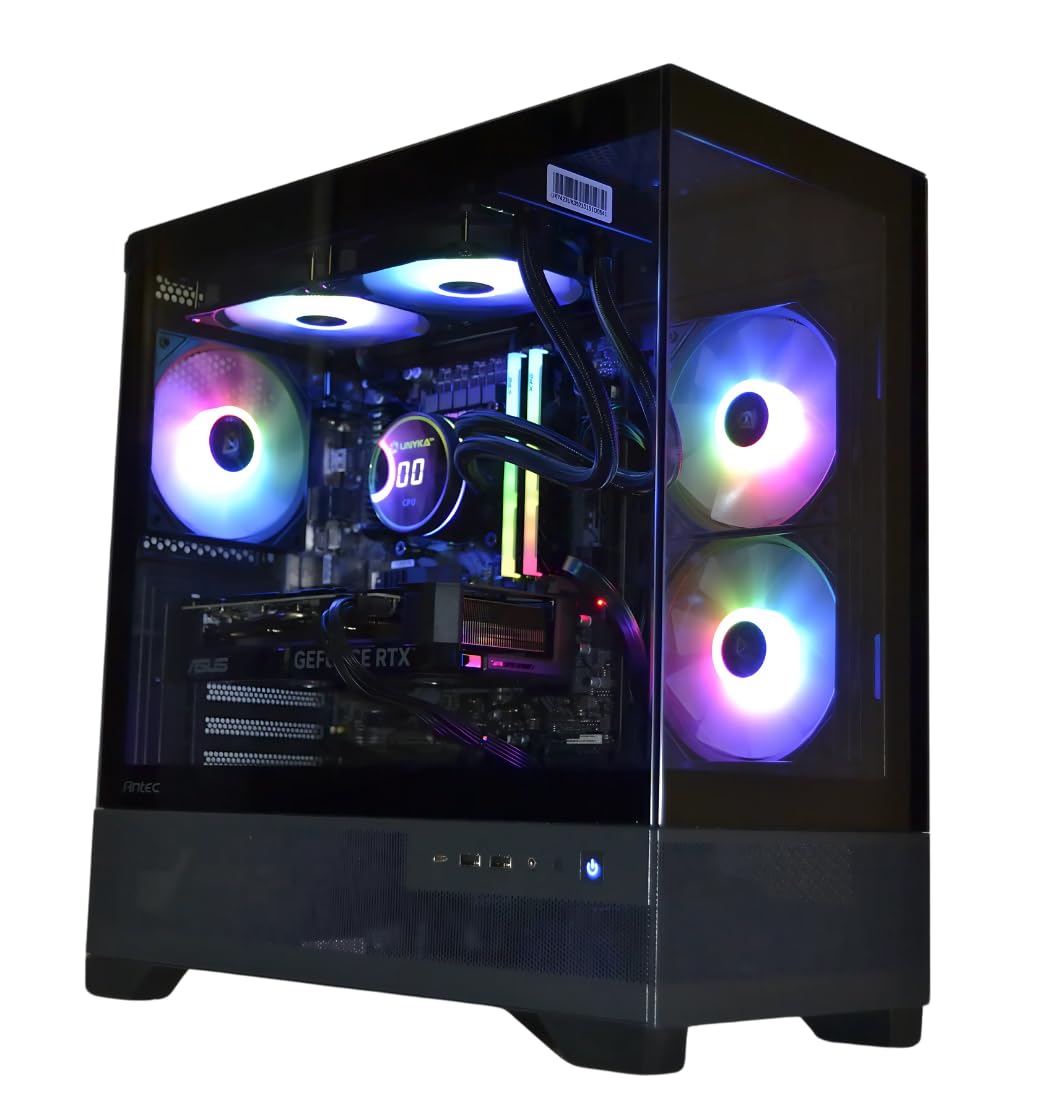 TrendingPC PC Gaming AMD Ryzen 7 8700f X 8x5,0ghz • NVIDIA RTX 5070 12gb • 32gb RAM DDR5 6000mhz • WiFi 6 y Bluetooth 5.2 • SSD m.2 1tb • Refrigeración Líquida 240mm • Windows 11 Pro • PC Gamer