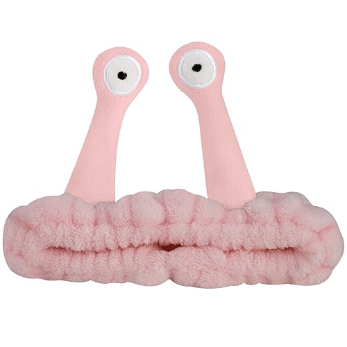 Yonmut Bonita diadema rosa para maquillaje, diadema de maquillaje, diadema de lavado facial, diadema para lavar la cara, diademas de spa Yonmut Bonita diadema rosa para maquillaje, diadema de maquillaje, diadema de lavado facial, diadema para lavar la cara, diademas de spa