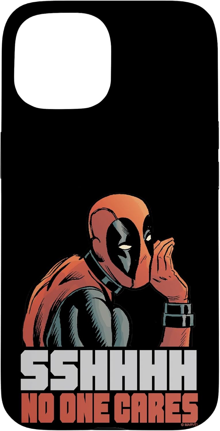 Marvel Deadpool Sshhhh No One Cares Case for iPhone 14 Plus