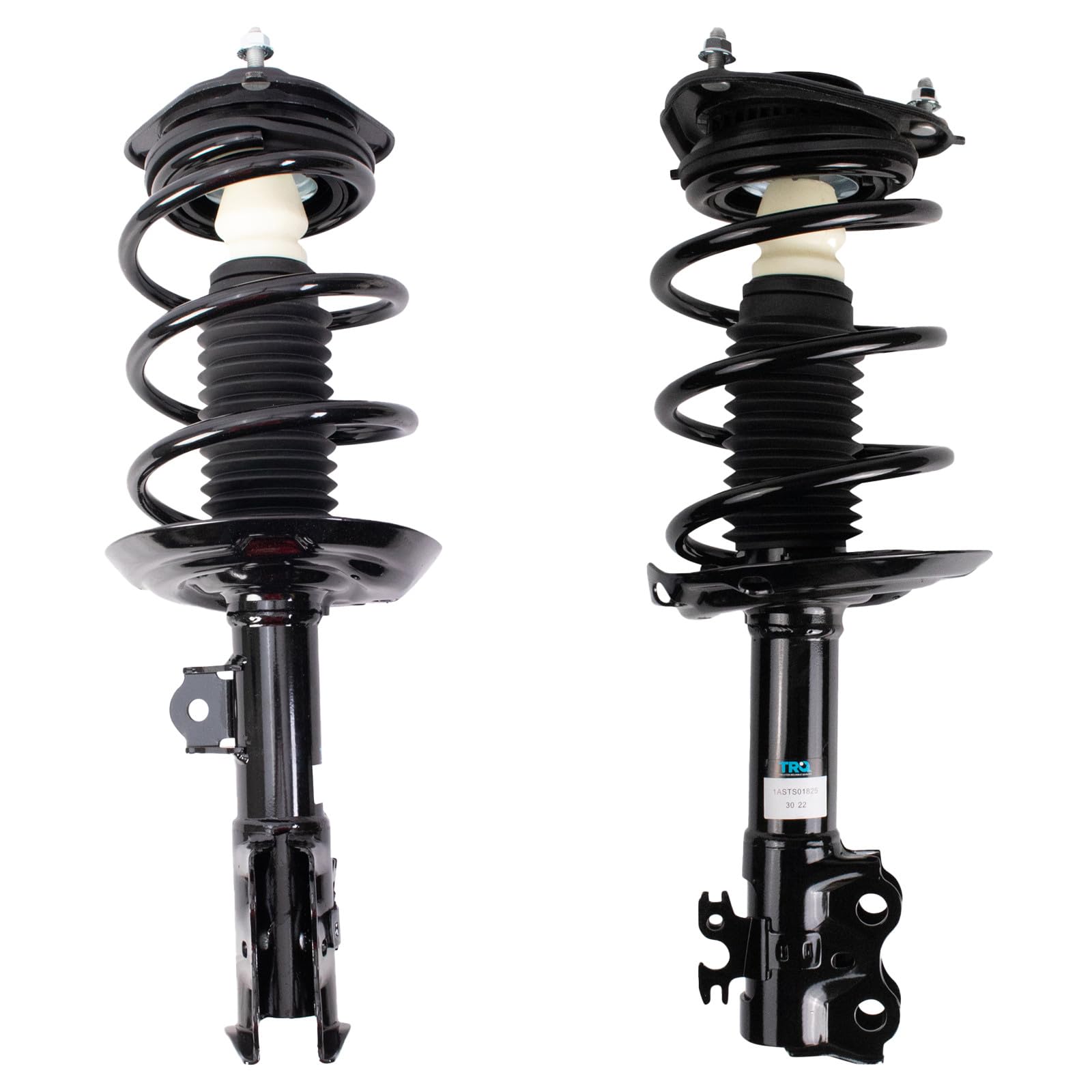 TRQ Front Driver Side Strut and Spring Assembly Set Loaded Compatible with 16-21 Toyota Prius 1.8L Front Wheel Drive Automatic Transmission Prius Prime AWD-e