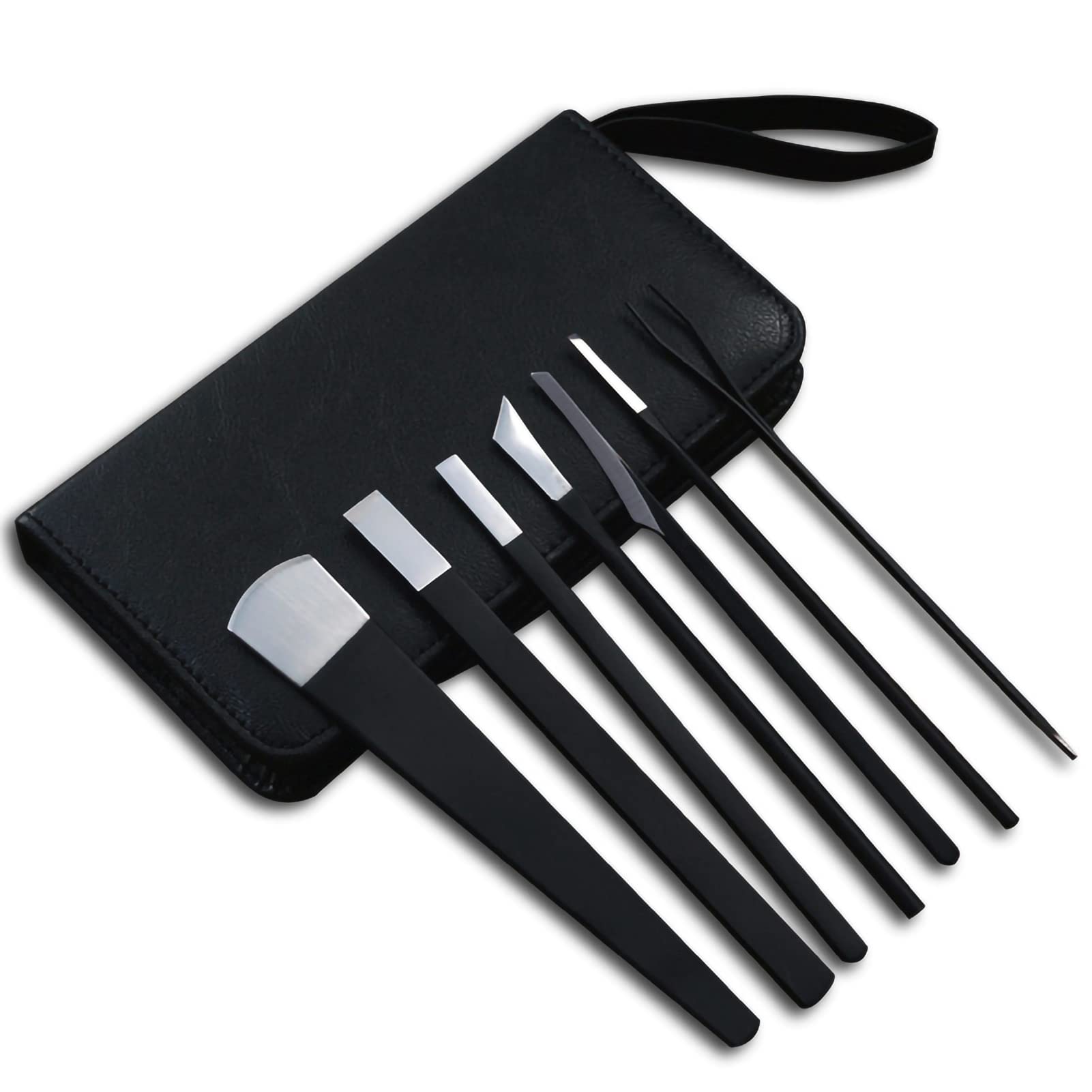 7-piece pedicure knife set Ingrown toenail blade tool foot care nail knife exfoliator,Foot Repair Sharp Blade Kit for Ingrown Nail Corn Callus