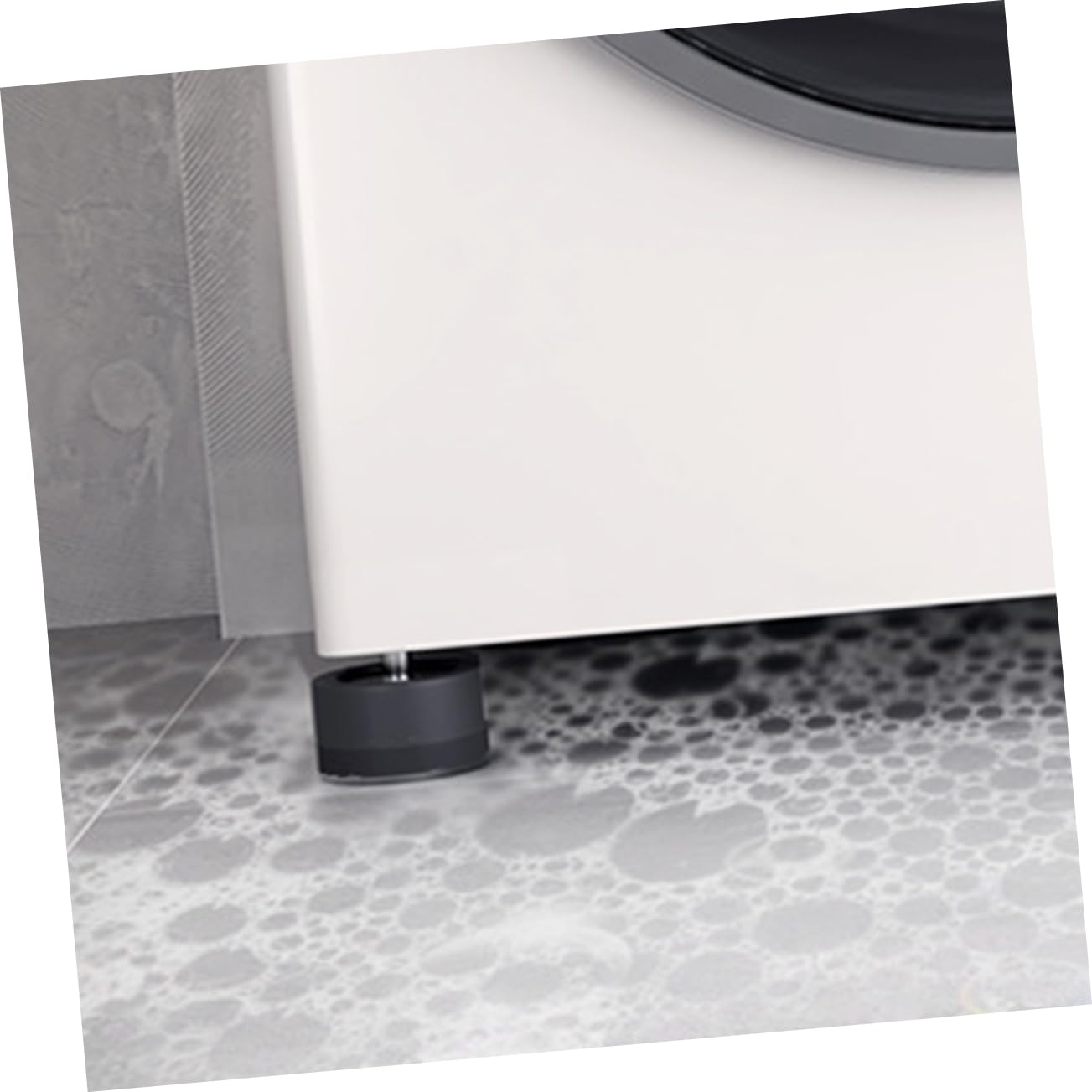 OUNONA Washing Machine Feet Pads 4pcs Non-Skid Washing Machine Anti-Vibration Pads Height Increase for Easy Cleaning