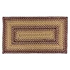 Vintage star premium braided collection primitive rustic country farmhouse style jutecotton 30 days risk free accent rugdoor mat 20×30 rectangular  urban country home decor