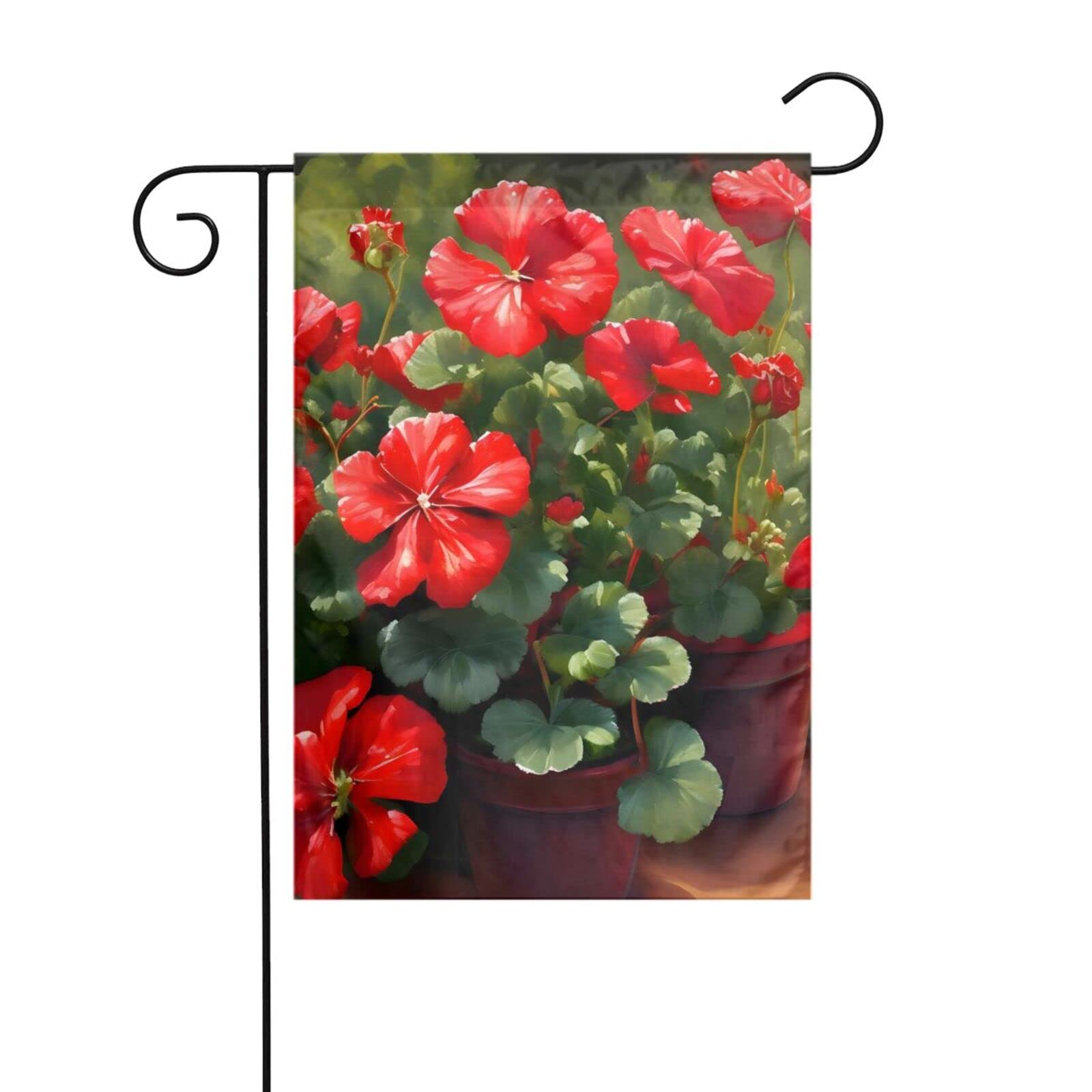 DLZDN Patriotic Garden Flag 4. Juli – 30,5x45,7 Cm, Doppelseitig Bedruckt, Wetterfest, Für Unabhängigkeitstag & Gartendeko