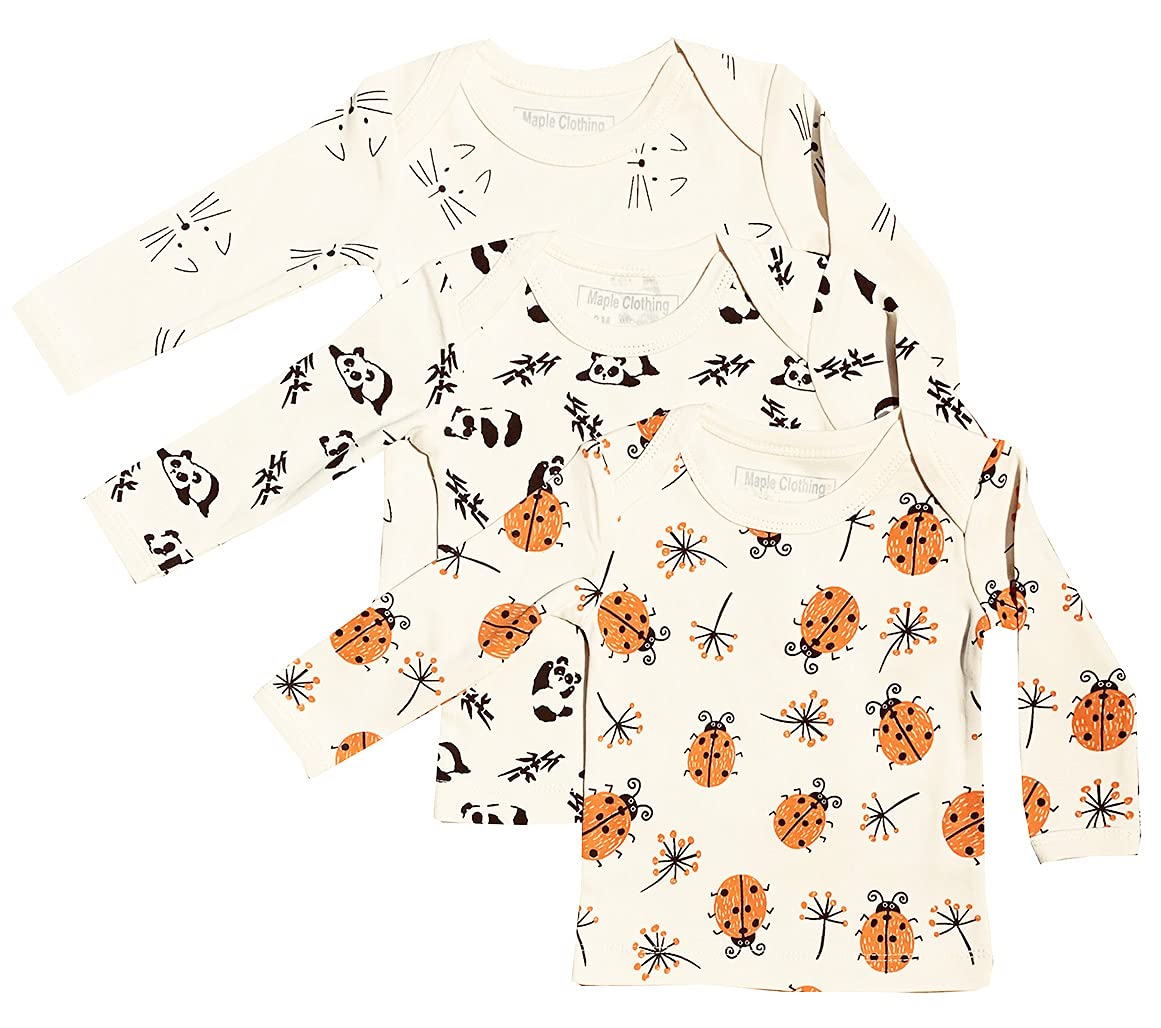 Maple ClothingOrganic Cotton Baby Clothing Long Sleeve T-Shirt GOTS Certified