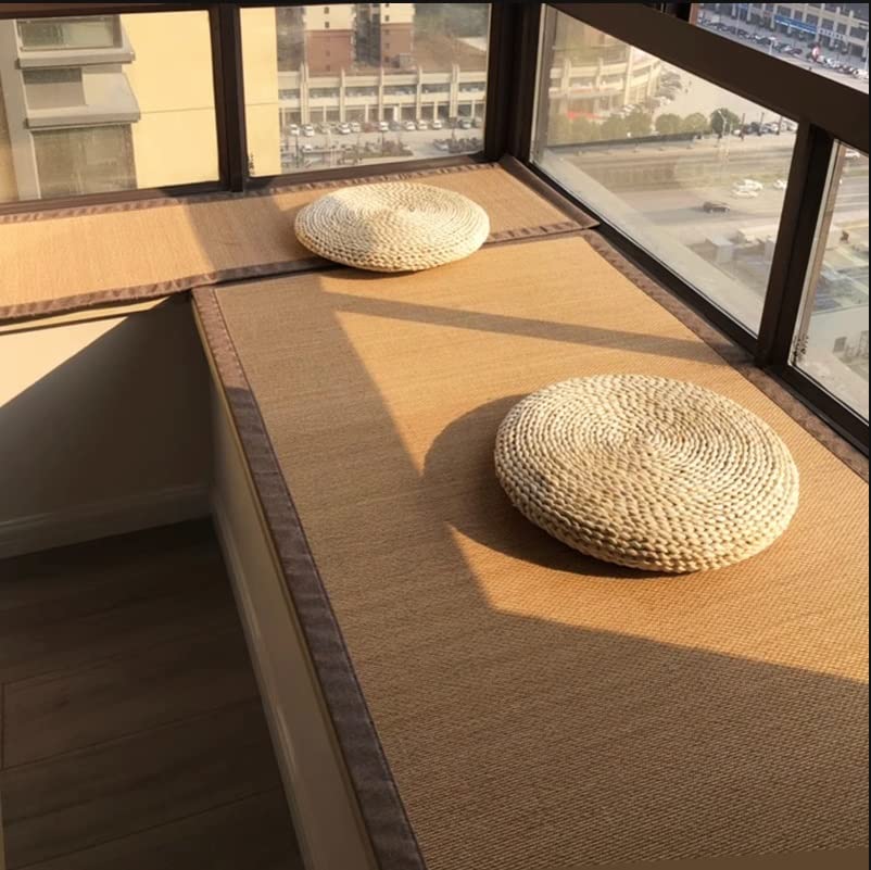 Tapis de sol en bambou 90 x 150 cm anti-poussiere et facile a laver - 3