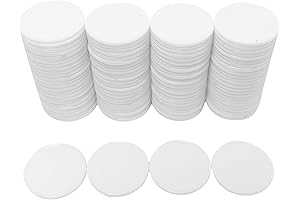 Bulk 100-Piece Jumbo Opaque Blank Coins