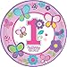 Sweet Birthday Girl 10 1/2" Round Plates