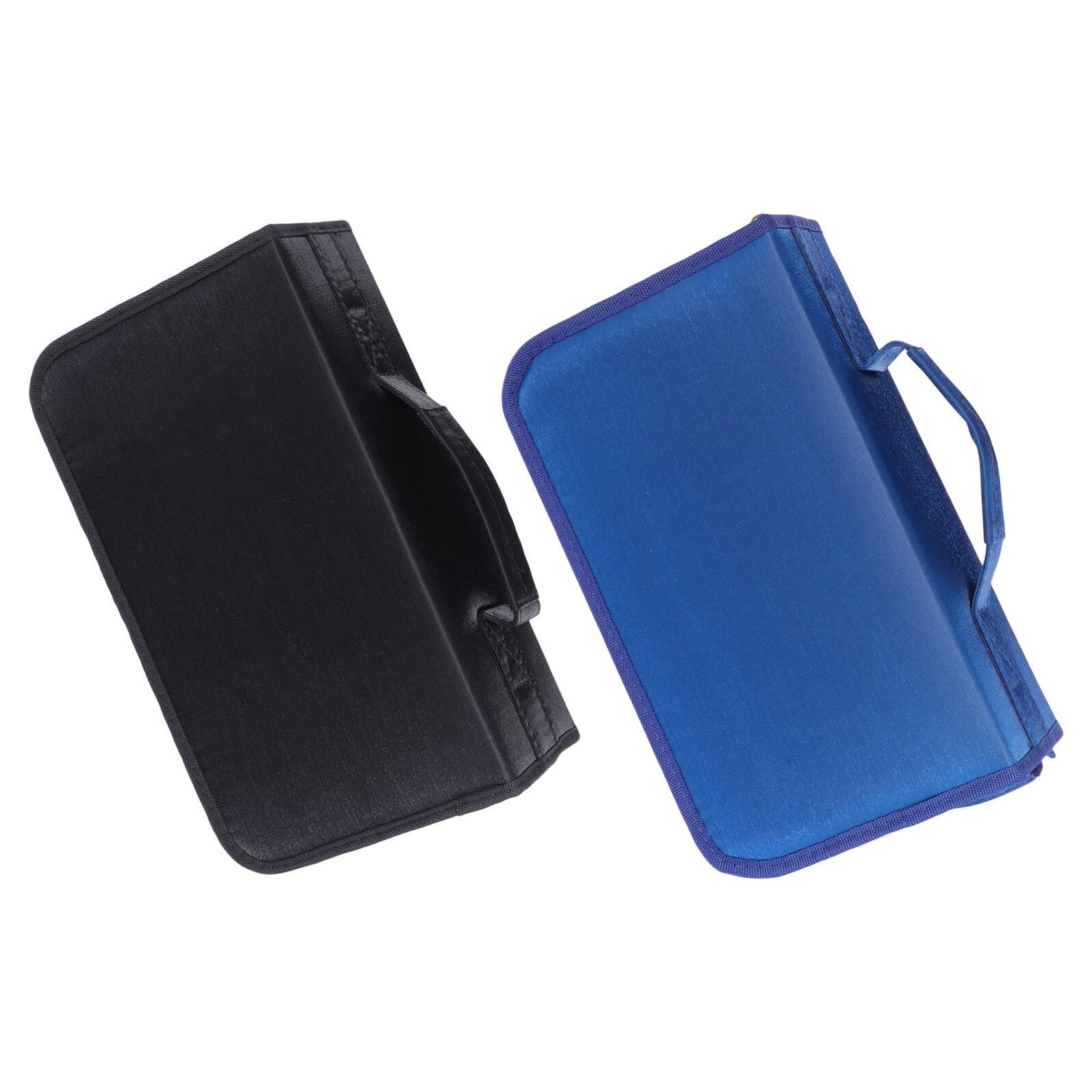 Homoyoyo 2pezzi Porta CD da Custodia per Dvd Capacità di Dischi Raccoglitore per Dischi Contenitore per Auto Casa Ufficio Viaggi Colore Casuale