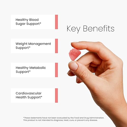 Miniatura 2 de Suplemento de gomitas de berberina HCl de 2000 mg, berberina de alta potencia con canela de Ceilán, cromo y melón amargo para mujeres y hombres,