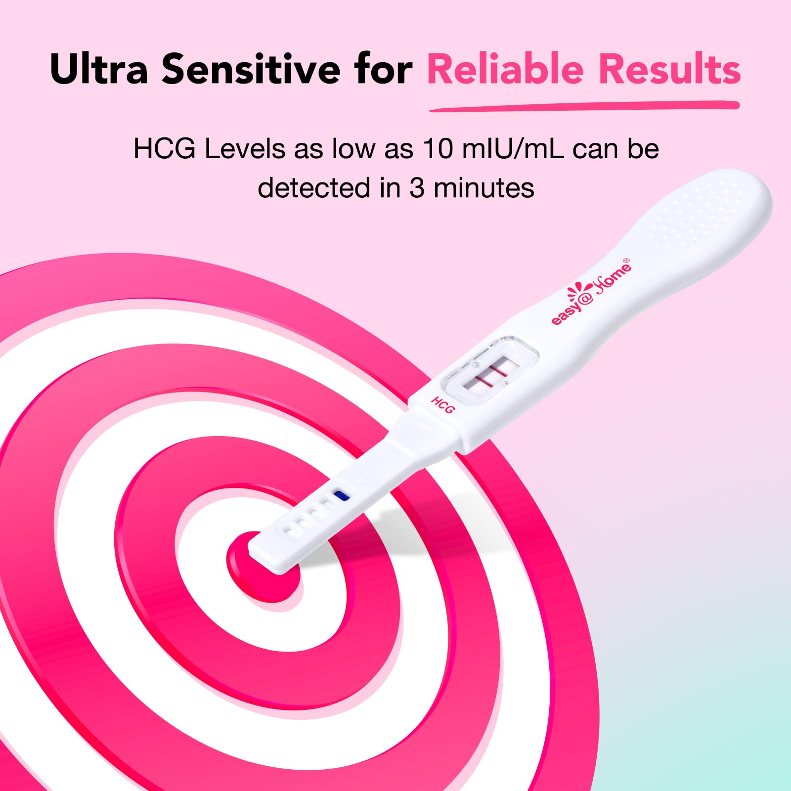 Easy@Home Pregnancy Test Kit for Women: 3 X Early Detection Pregnancy Midstream Tests with Fast Results - Image 6 thumbnail