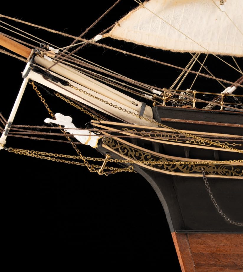 Artesanía Latina - Modellbausatz aus Holz - CUTTY SARK Tee-Clipper 1:84 - Modell 22800-N - Modellbausatz Expertenstufe