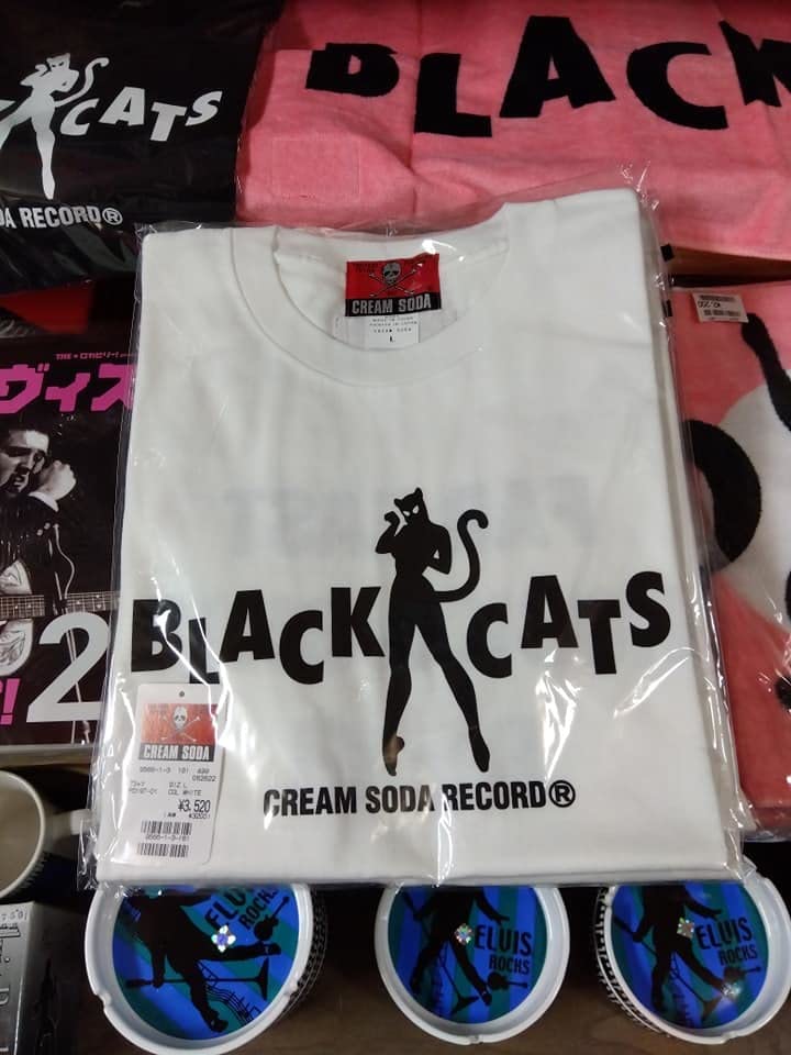 【新品未開封】マジック ブラックキャッツMAGIC BLACK CAT 白T M 新品未開封】マジック ブラックキャッツMAGIC BLACK CAT 白T M