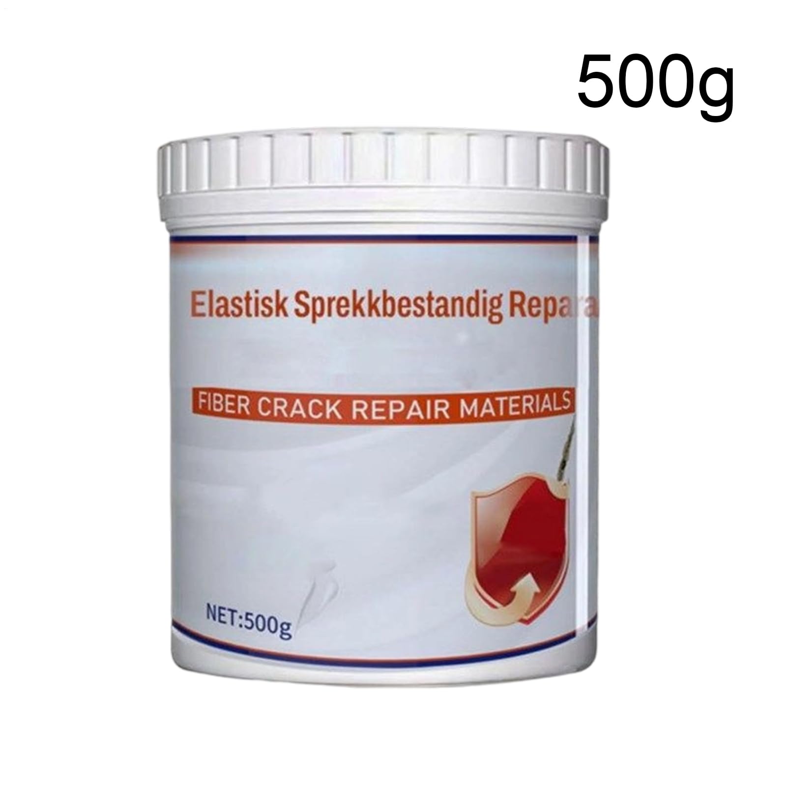 Spachtelmasse für Reparaturen von Gipskarton, 500 g, strapazierfähig, wasserdicht, schnell trocknend, zum Füllen von Löchern in Wänden, für Badezimmer, Zuhause, Schlafsaal, Wohnzimmer