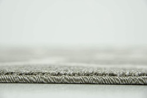 Vista 507 de Unique Loom Trellis Collection - Alfombra estilo marroquí de enrejado gris oscuro (8' 0 pies x 11' 0 pies)