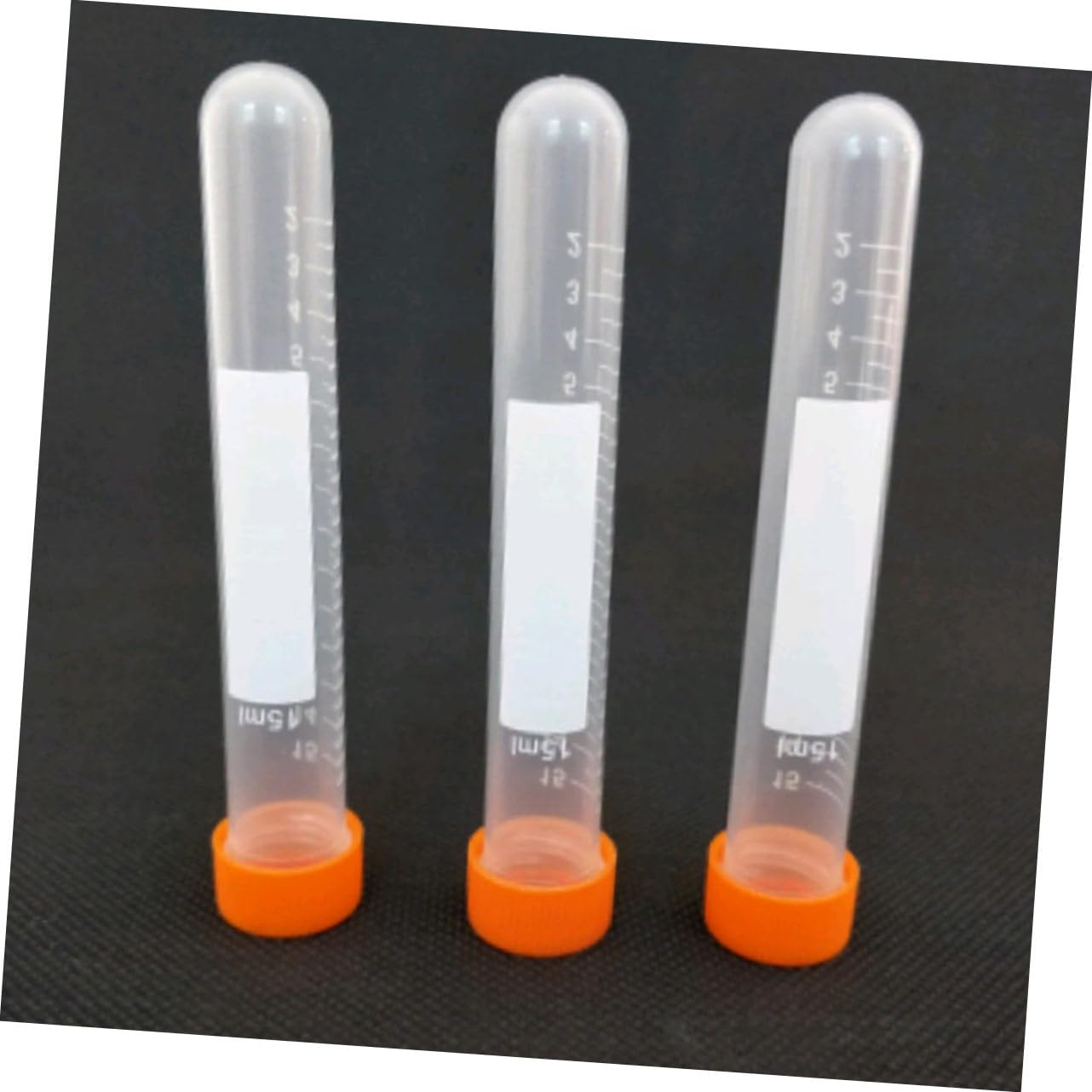PLAFOPE 100pezzi Provette Da Centrifuga Da Tappi Vite Realizzate in Materiale Pe Per Campioni Liquidi Adatte Laboratori e Attrezzature Ospedaliere