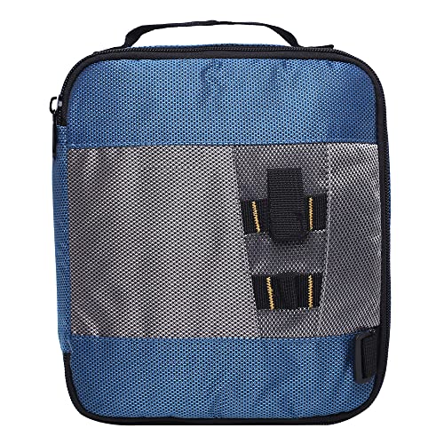 Bolsa organizadora para señuelos de pesca Raprance bolsa de nylon color azul 10 x 8.5 x 2 pulgadas miniatura 2