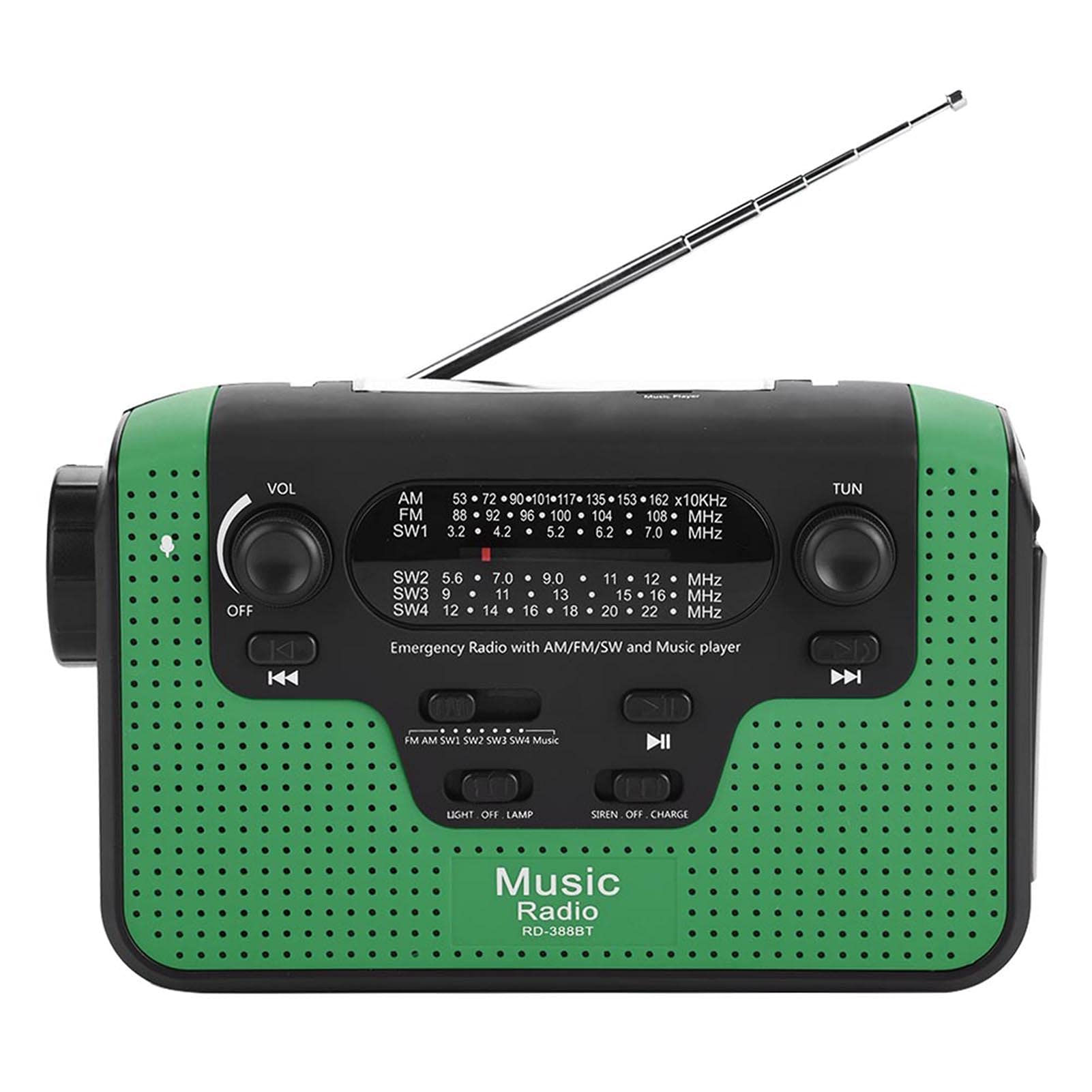 TMISHION Radio AM/FM VBESTLIFE Mini Radios Portables Récepteur FM/MW/SW Avec Réveil Numérique
