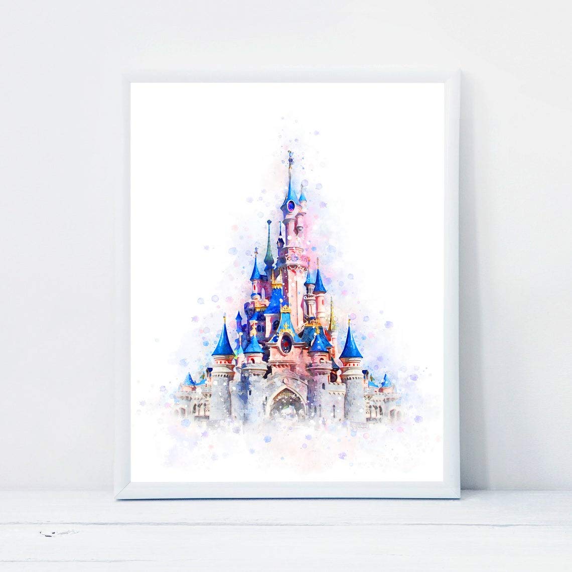 Buy Disney Castle Art Print Disneyworld Castle Printable Art Disney ...