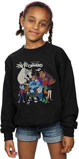 Disney Girls Onward Character Collage Sweatshirt
