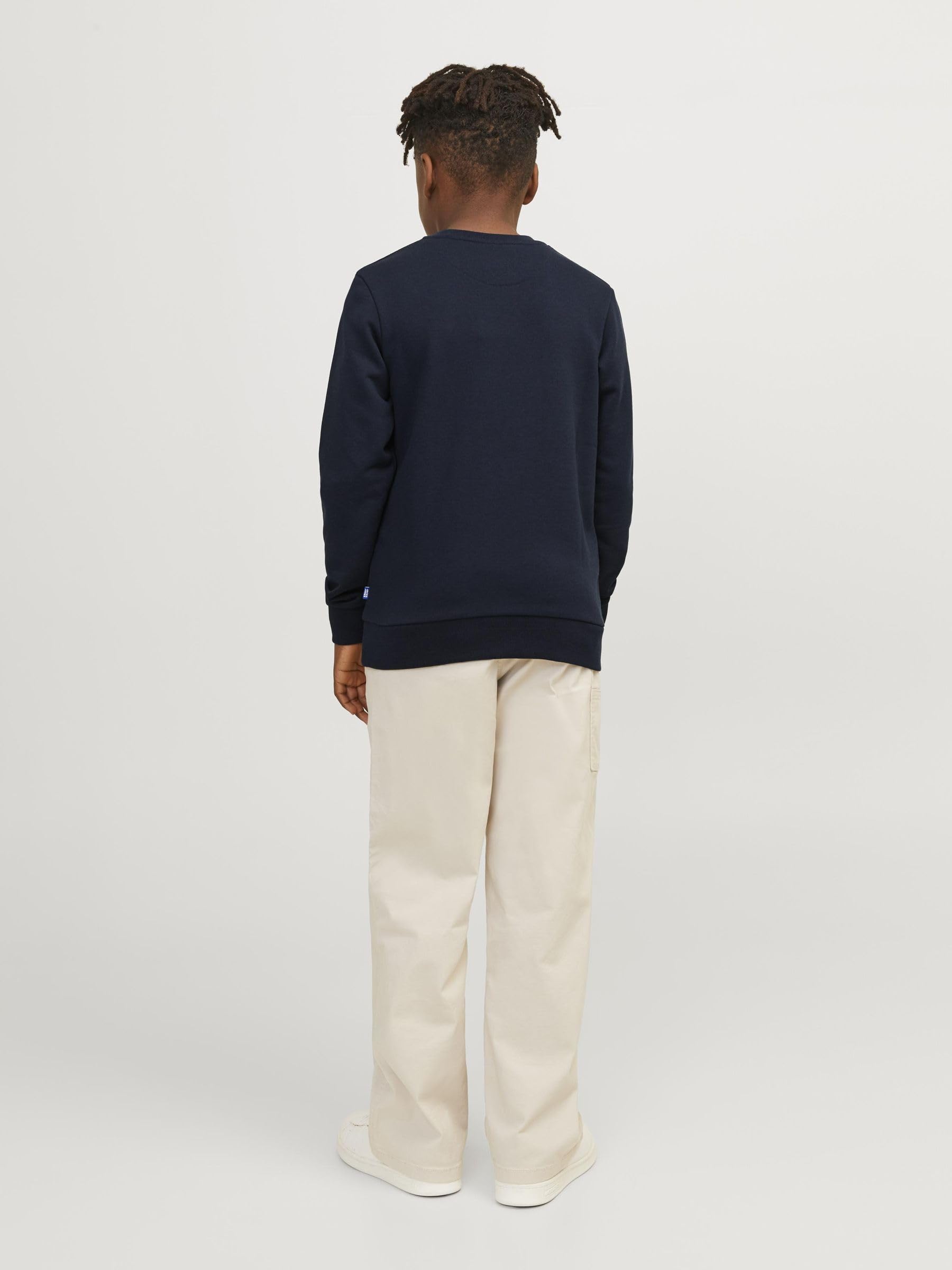 Jack & Jones Jjebradley Sweat Crew Noos Jnr Sudadera Niños (Pack de 1)