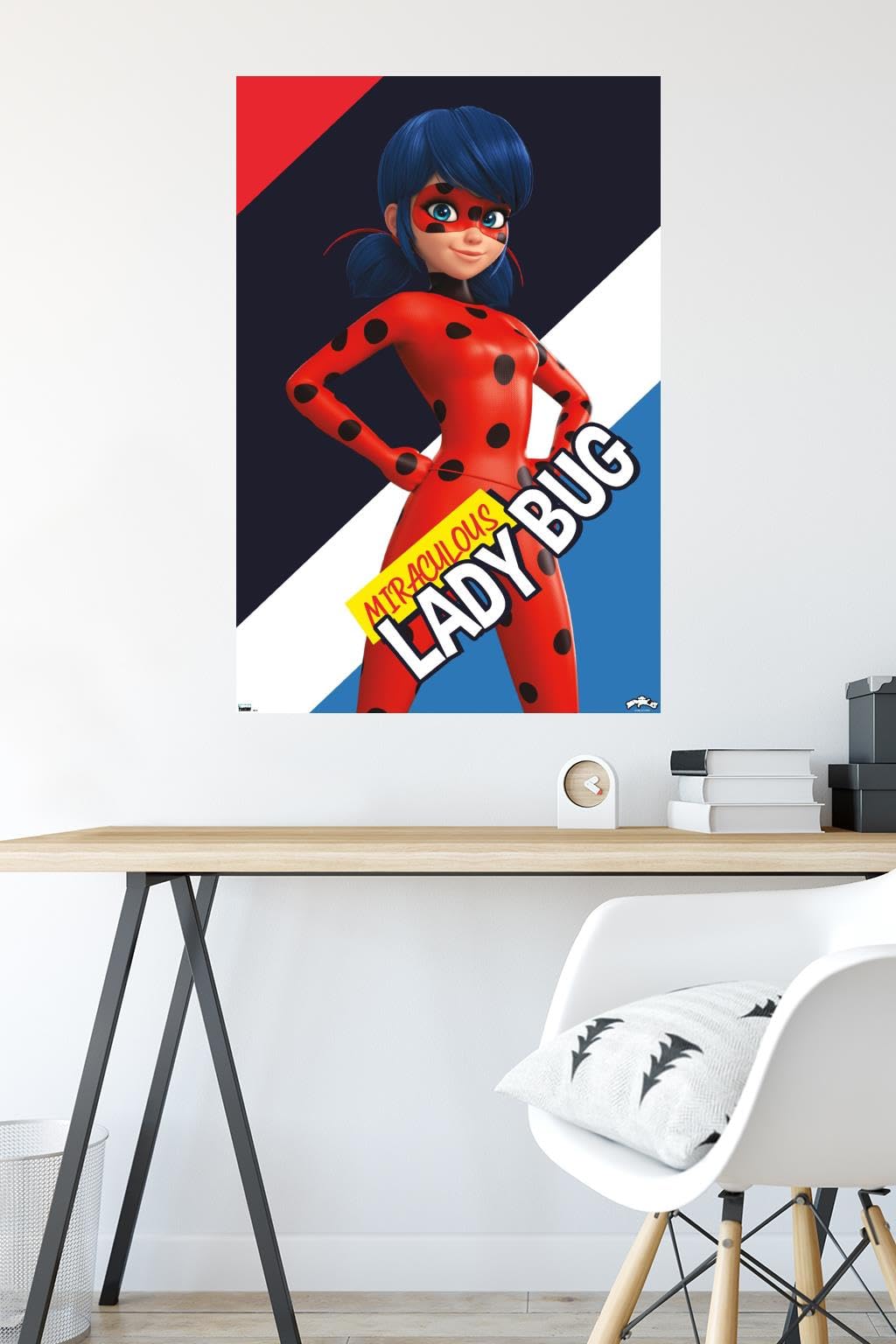 Amazon.com: Miraculous - Ladybug Wall Poster, 34L x 22.4W, Premium