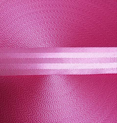 MTP 2' 5cm x 5 Yards (Pink) Seat-belt Polyester Webbing Strap Repair 5 Panel 5000 lbs 5 Panel (2' x 5 Yards, Pink)