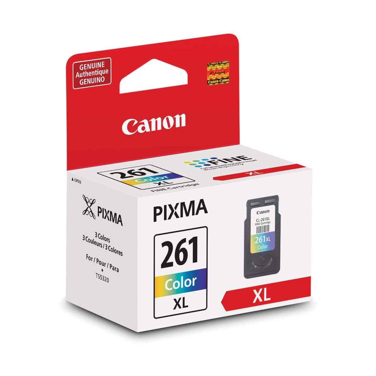 Canon 541XL ジャンク Canon 3 Pack CL-261XL Color Ink Cartridge for PIXMA TR7020