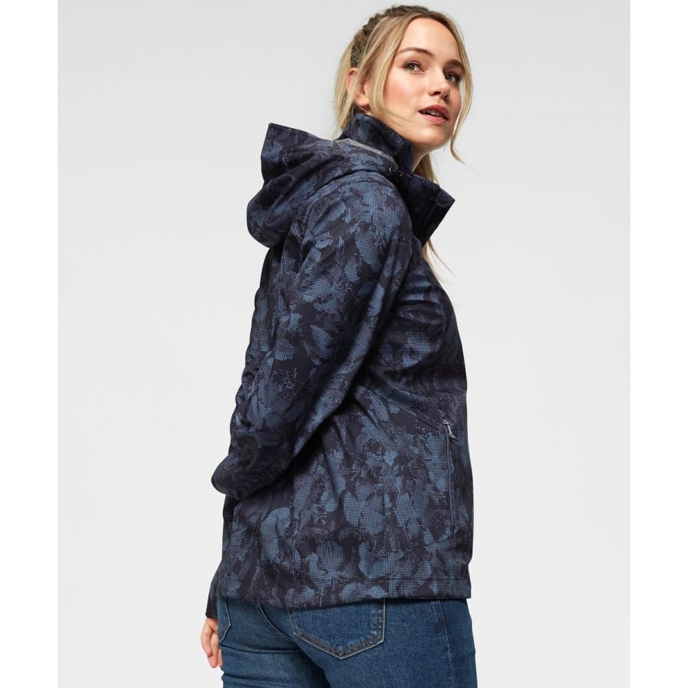 Killtec Julia Damen Softshelljacke | wasserdicht 8.000 mm atmungsaktiv winddicht | Übergangsjacke mit Reißverschlusstaschen | große Größen 46 48 50 52 54 56