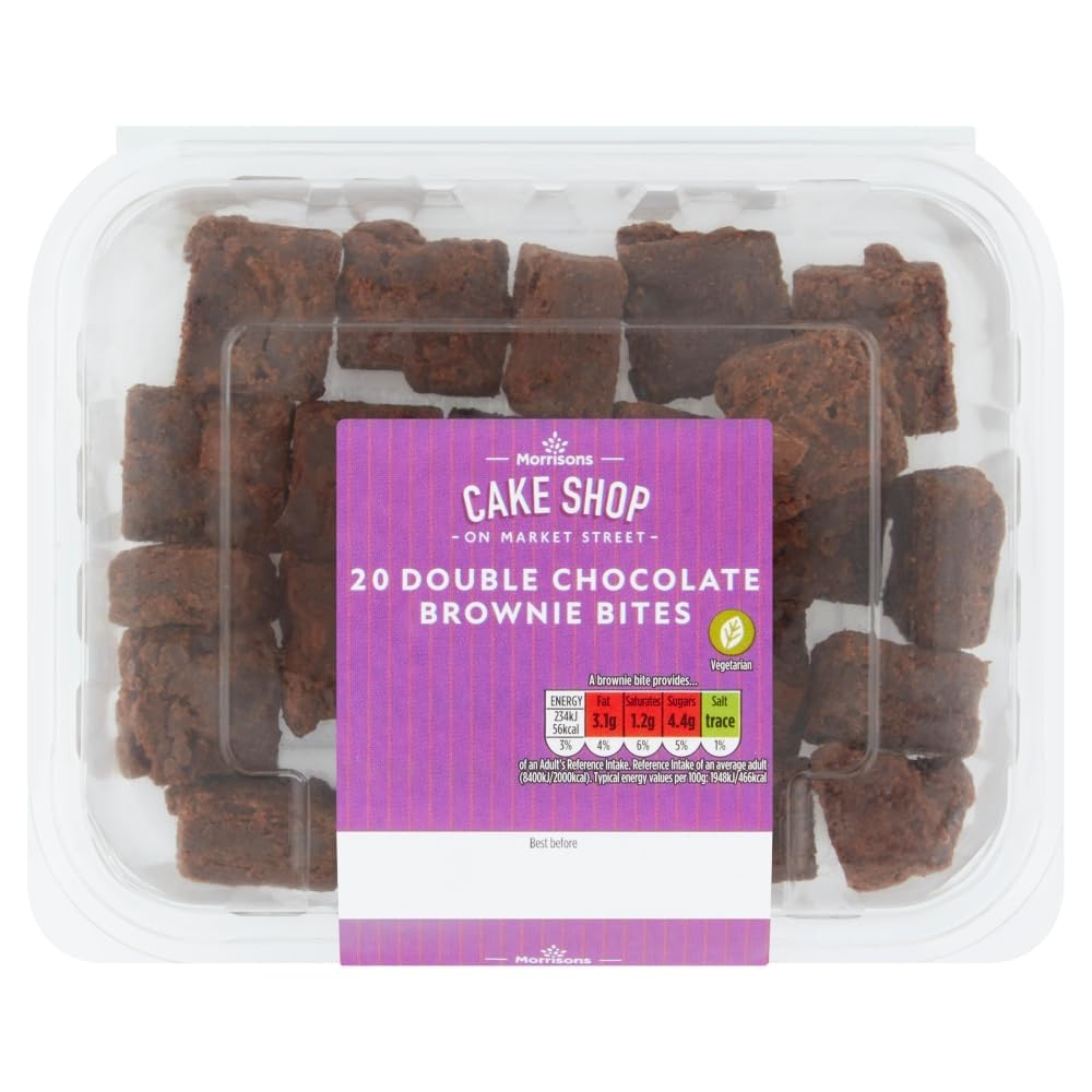 Morrisons 20 Chocolate Brownie Mini Bites