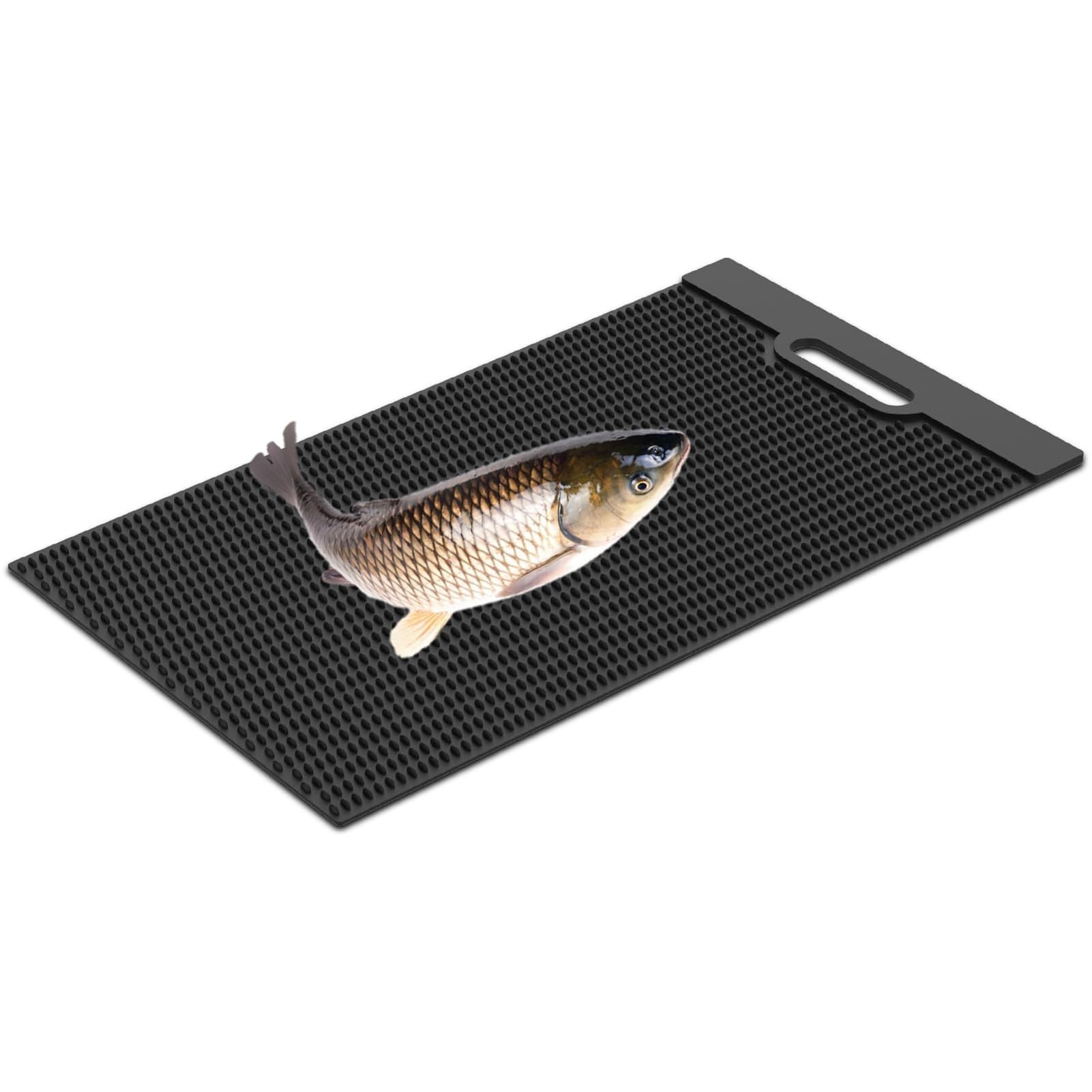 Tapis de nettoyage et de découpe de poisson pliable pour stopper les glissades