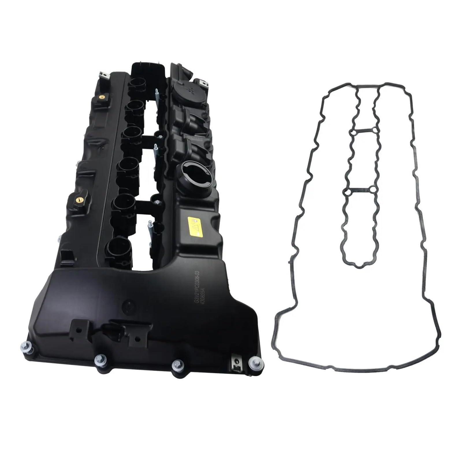 Coperchio testata Per N53 Coperchio Testata Cilindro Motore Coperchio Della Valvola E Guarnizione Per BMW Serie 3 E90 E91 E92 E60 F10 F11 325i 11127548196 Coperchio Valvole